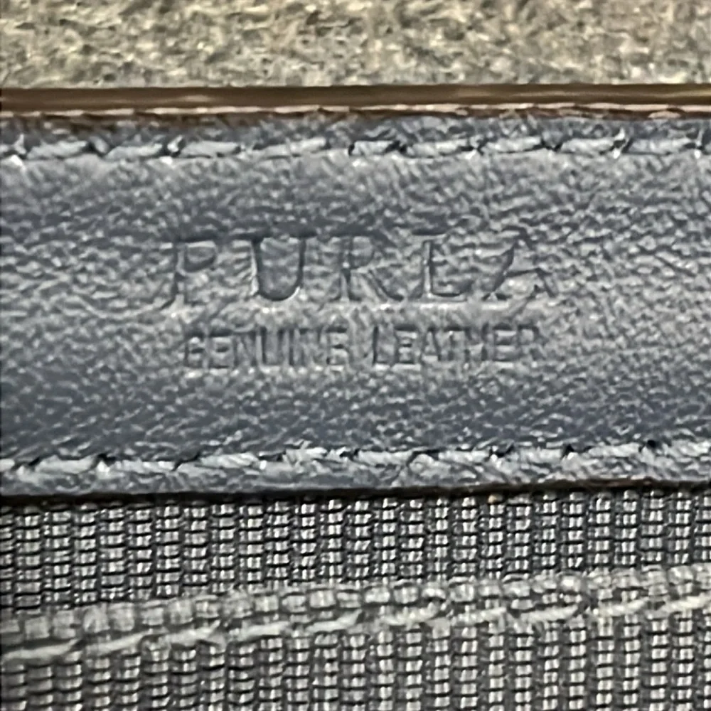 Furla Perforated butterfly Blue bag/Clutch. removable chain to make it a clutch - Picture 12 of 15